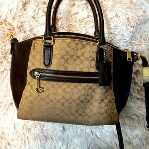 Brown Kacey Coach Satchel